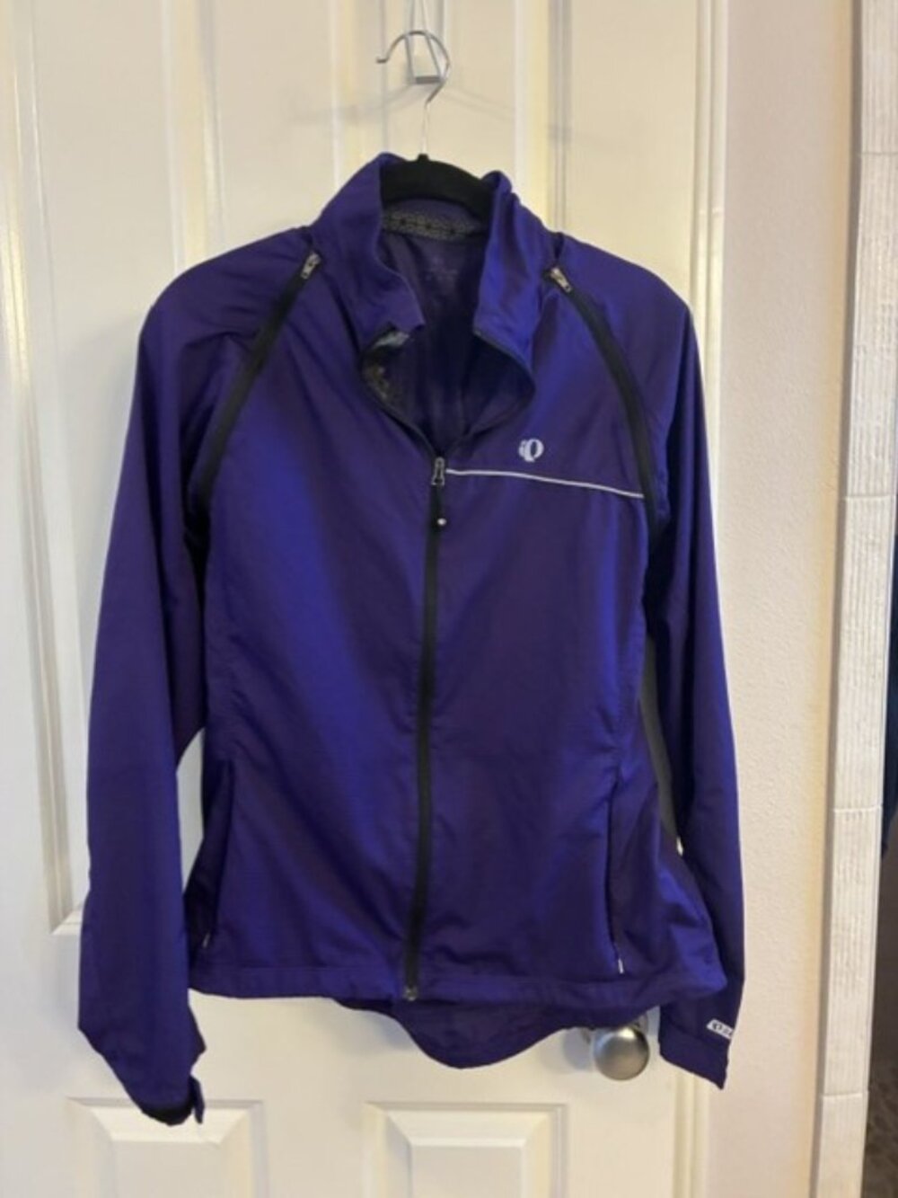 Pearl Izumi Elite 3-in-1 lightweight packable cycling jacket womens size L